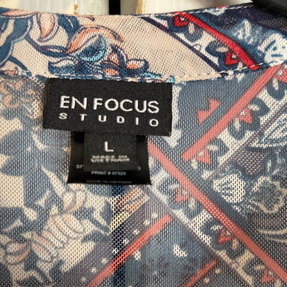 Enfocus Paisley mixed prints women’s large - Picture 2 of 4